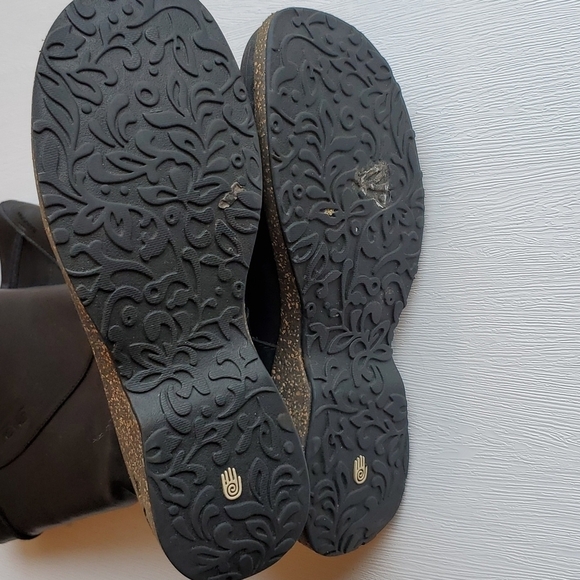 Teva Black Leather Montecito Moto Boot 5 - Picture 6 of 9